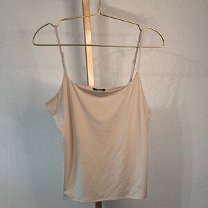 Express Cream Camisole Top- Large
